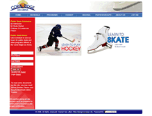 Tablet Screenshot of coralridgeice.com